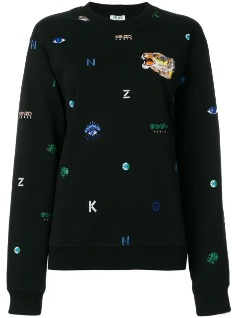 kenzo multi icon sweatshirt