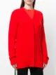 Cashmere In Love long perforated cardigan