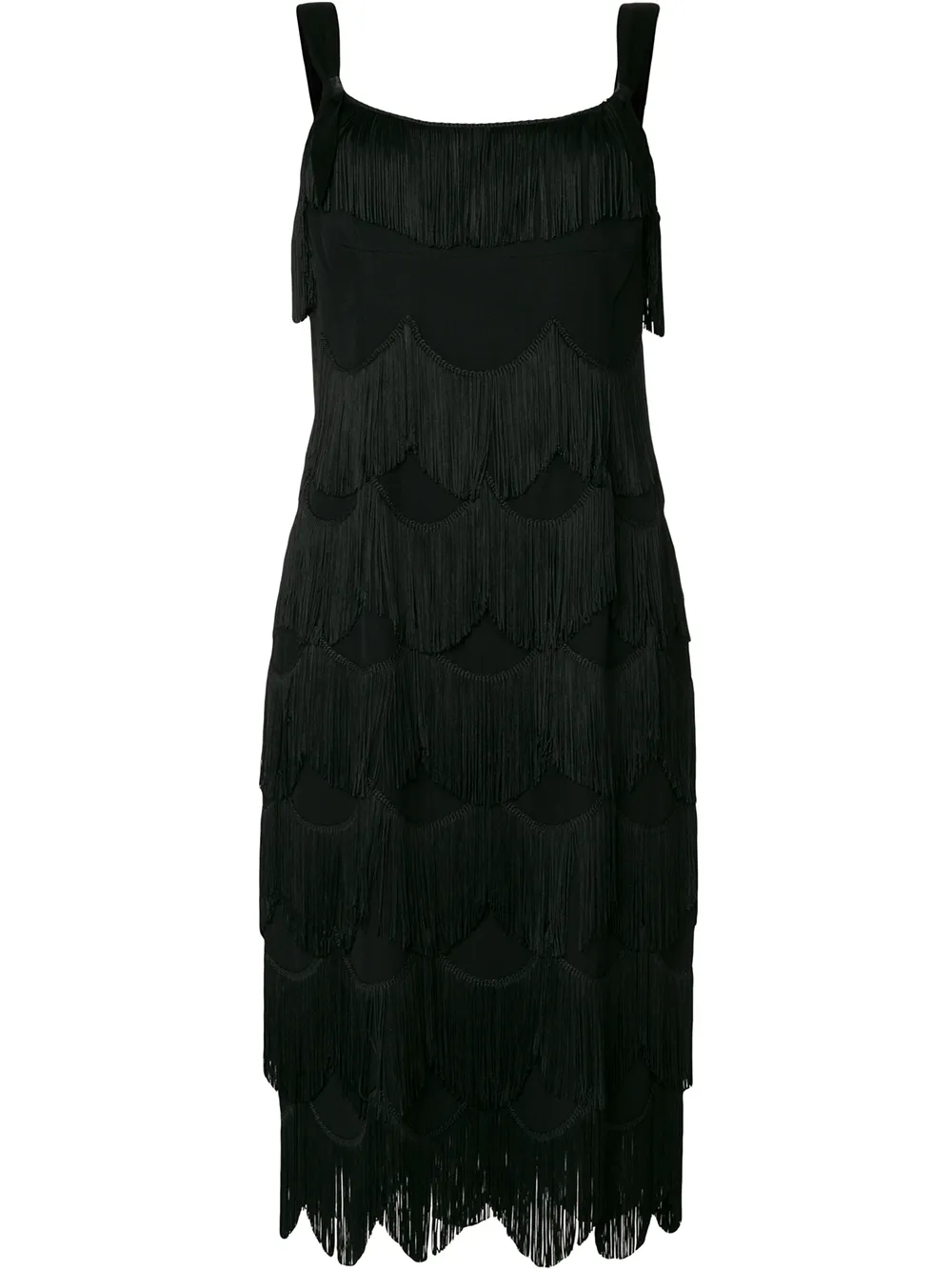 Marc Jacobs Abito a frange - Nero