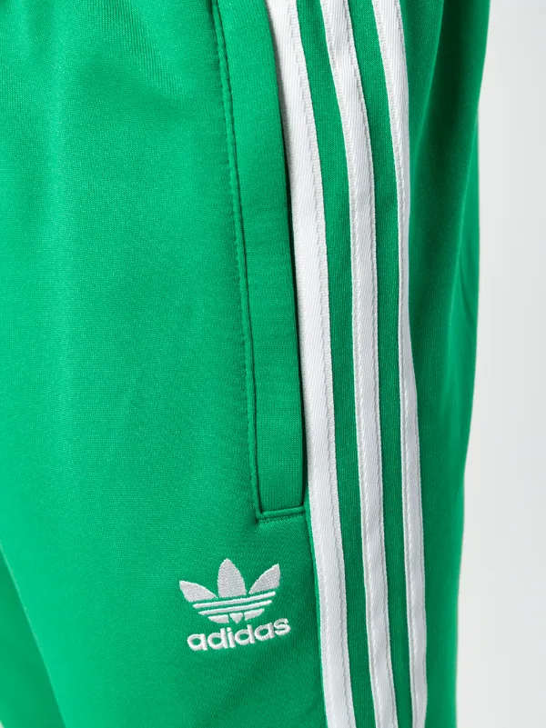 kelly green adidas track pants