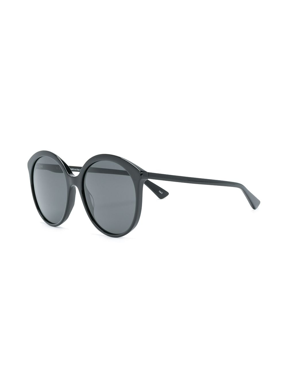 Gucci Eyewear zonnebril met rond montuur - Zwart