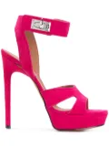 Givenchy Shark lock sandals - Pink