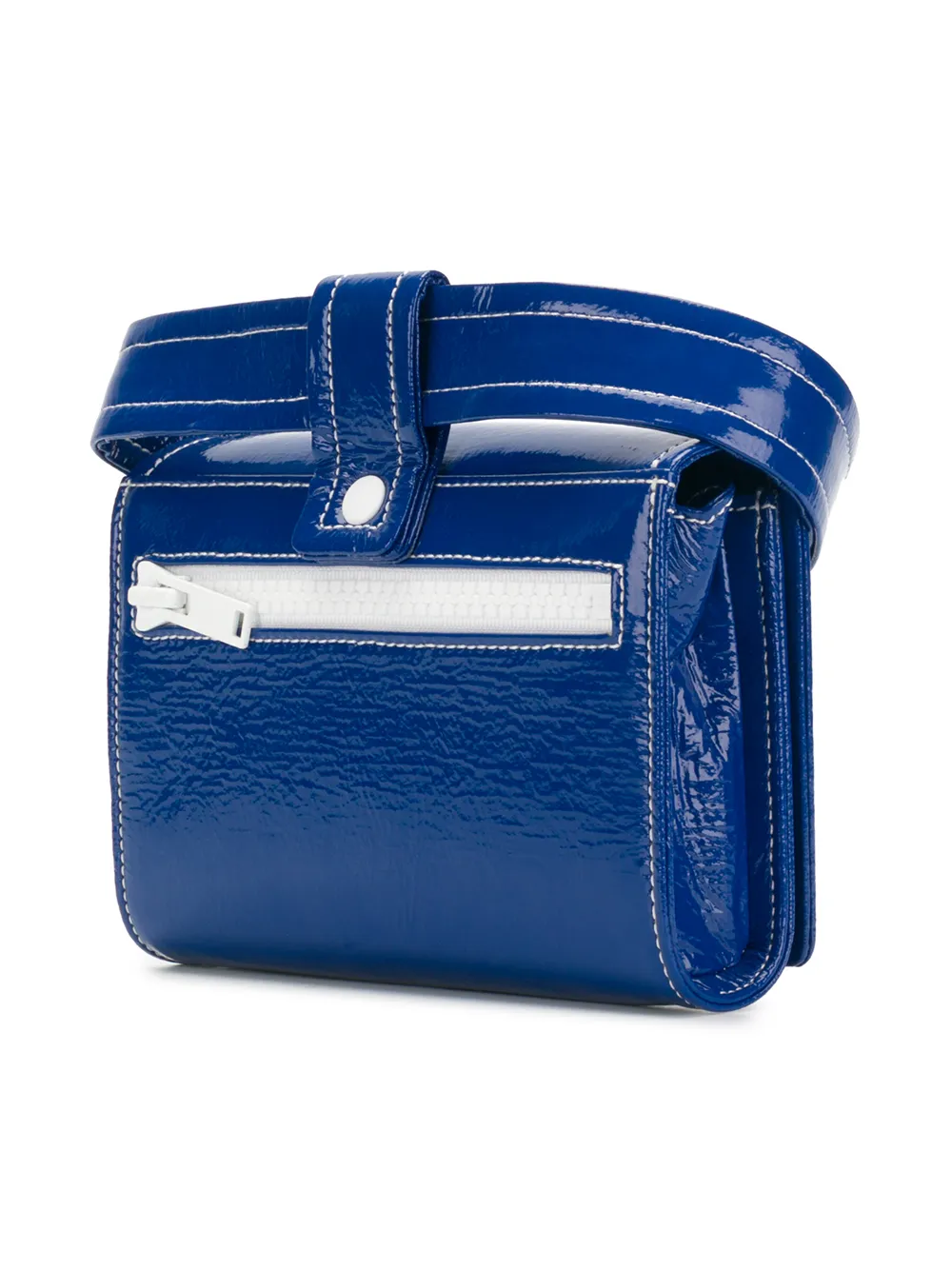 vinyl box logo waist bag