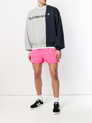 Gosha Rubchinskiy x Adidas五分工装裤展示图