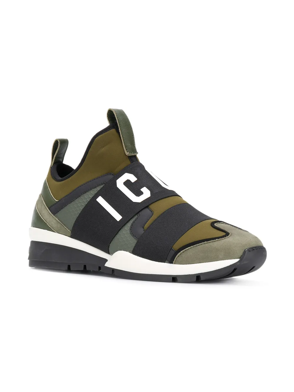 DSQUARED2 ICON logo sneakers Green