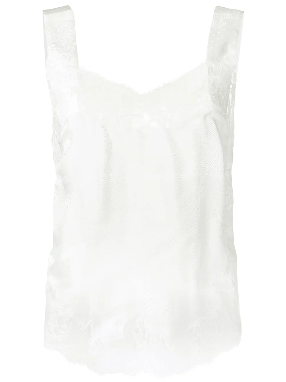 Givenchy lace trim vest top | White | Image 1