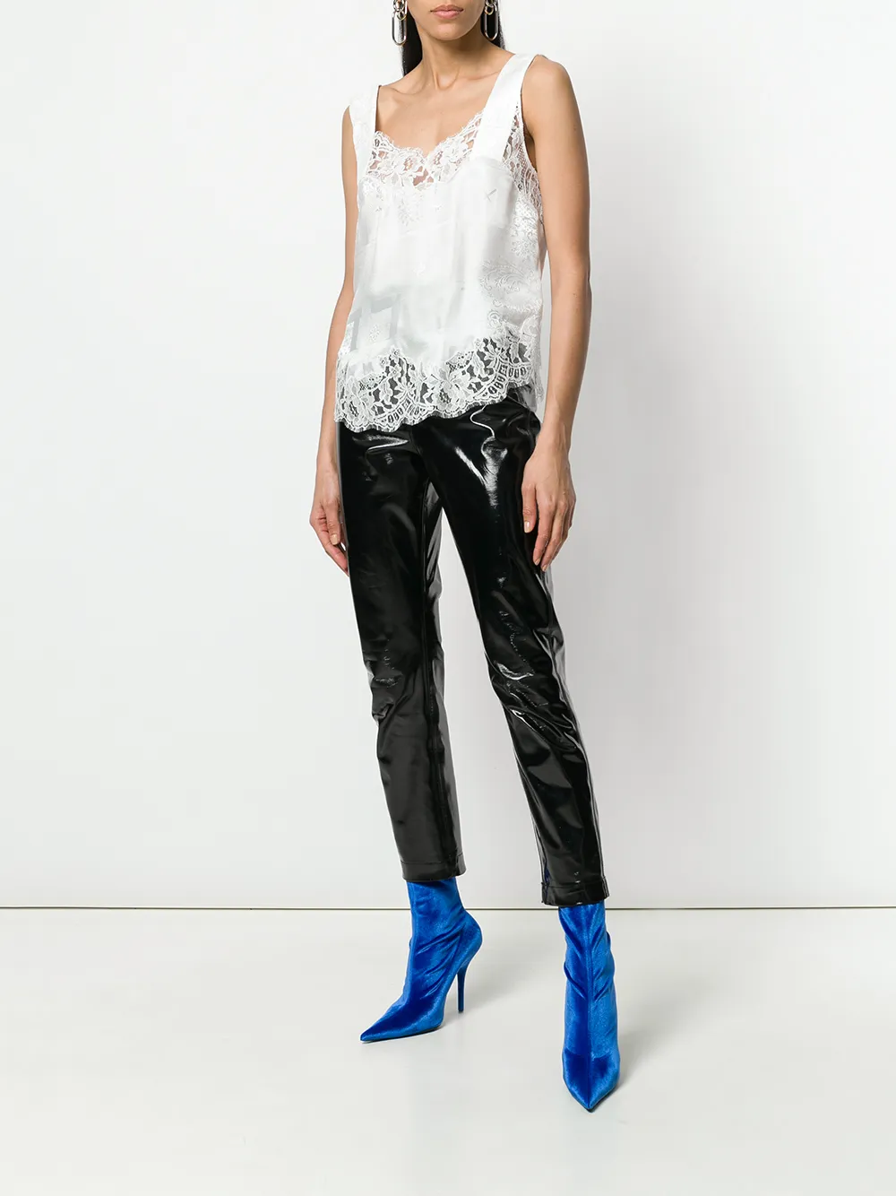 Givenchy lace trim vest top | Vests & Tank Tops | Image 2