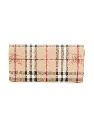 burberry haymarket wallet on chain
