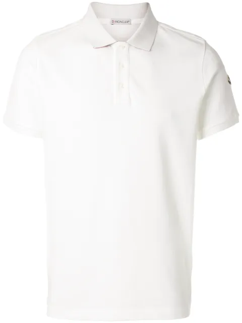 moncler polo navy white collar moncler polo navy white collar