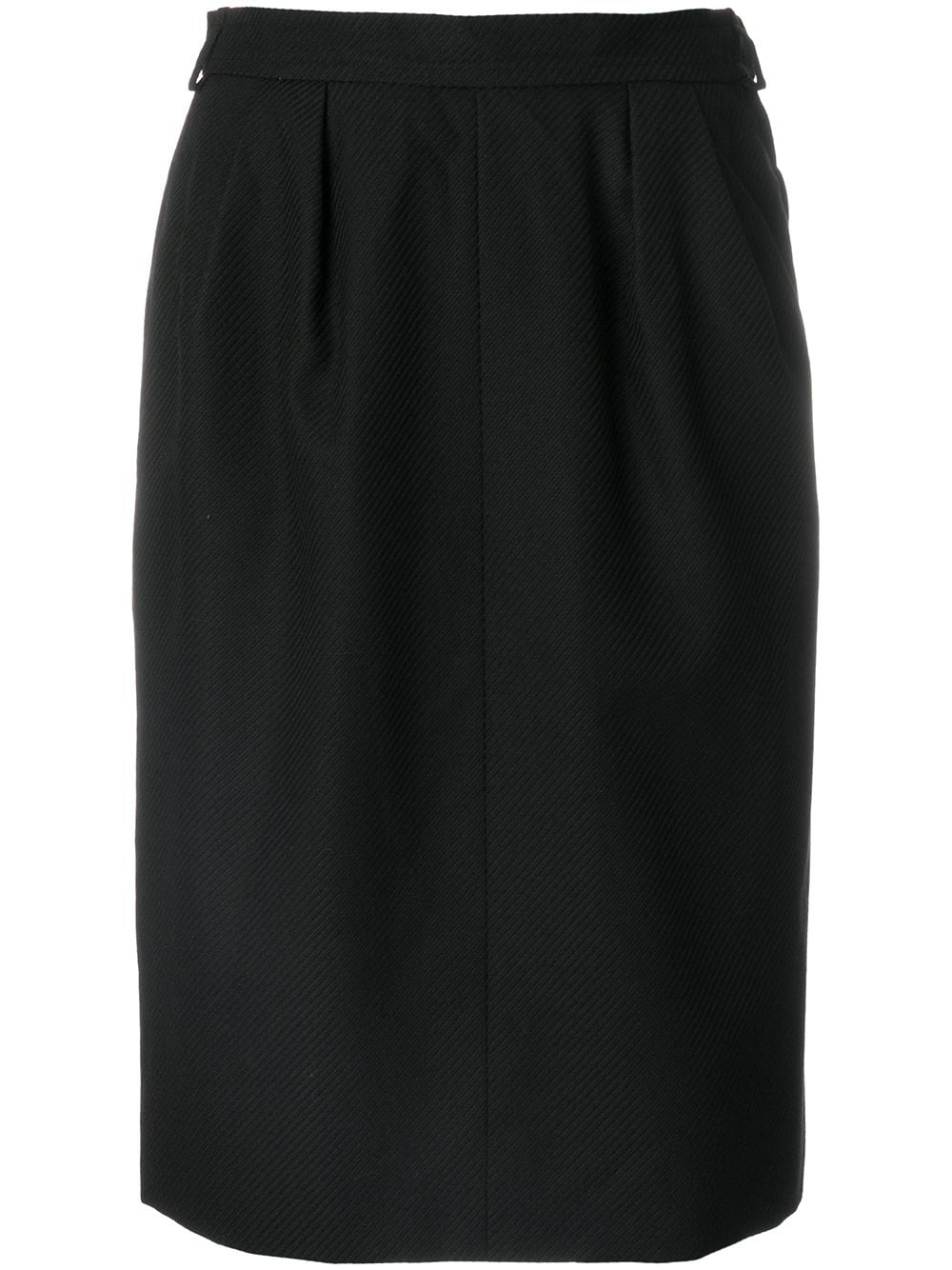 фото Yves Saint Laurent Pre-Owned юбка на завышенной талии