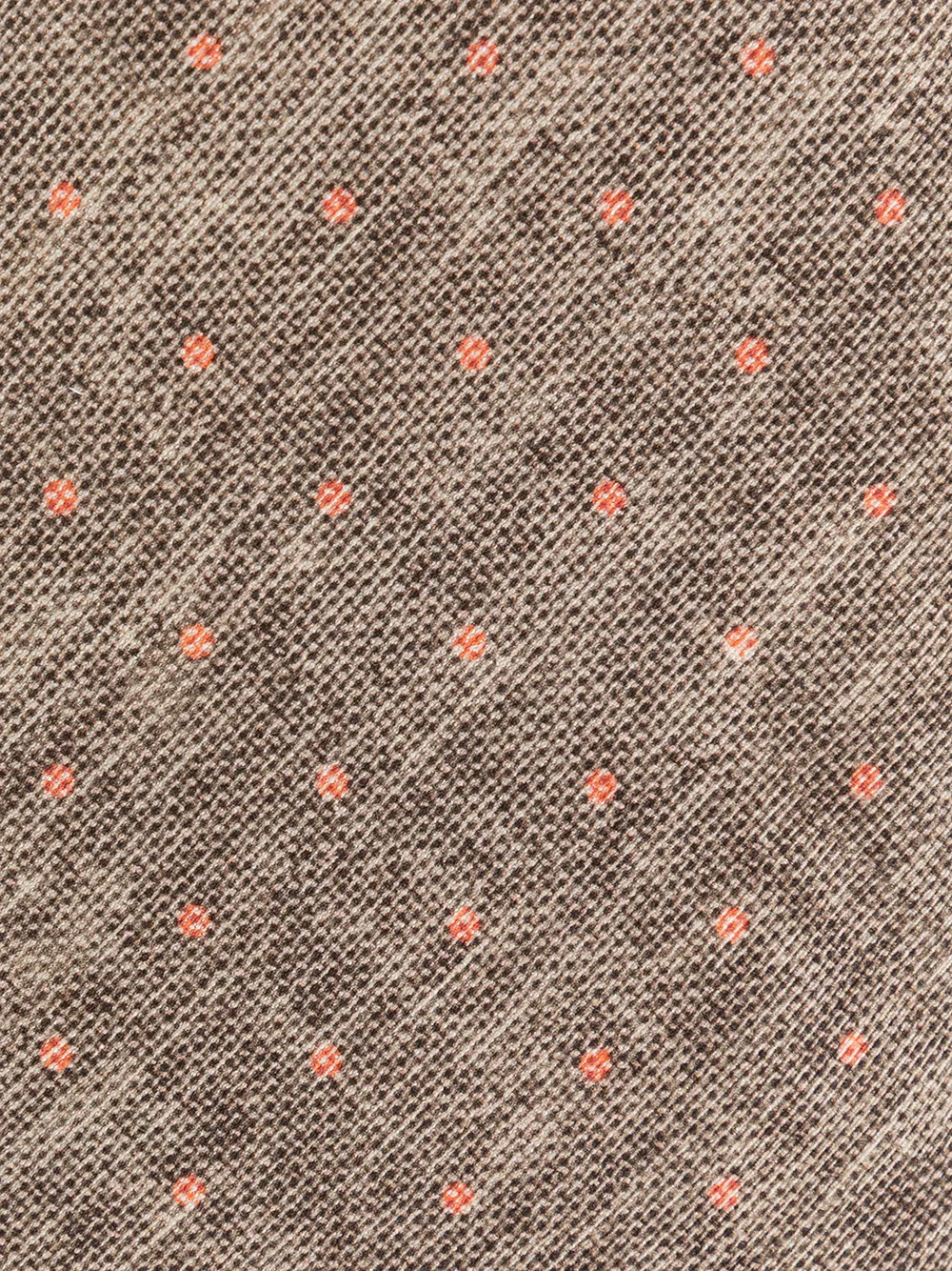 Brunello Cucinelli spotted tie - Bruin