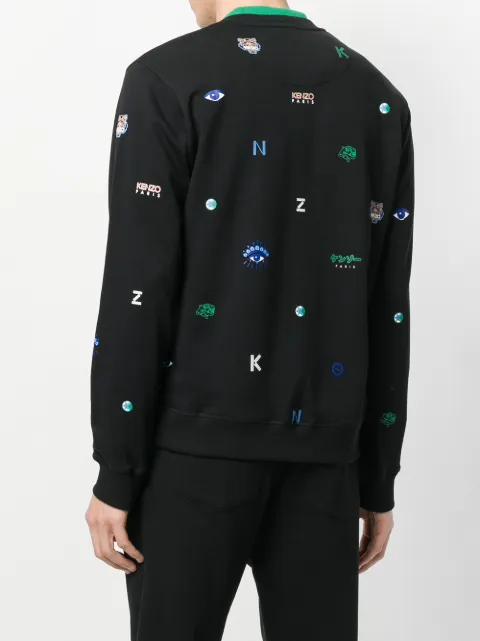 kenzo multi icon sweatshirt