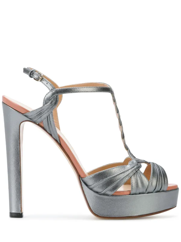 platform sandals buckle