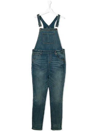 stretchy denim jumpsuit