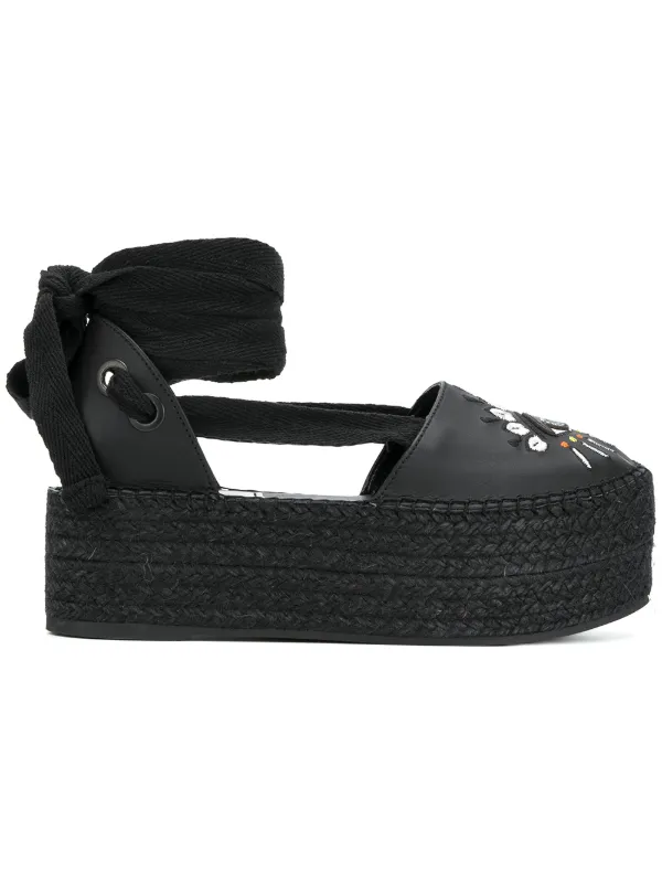 kenzo eye espadrilles