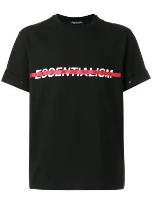 MM6 Maison Margiela　Basic Jersey Cotton MM6 Maison Margiela Basic Jersey T-shirt | Black | FARFETCH GE