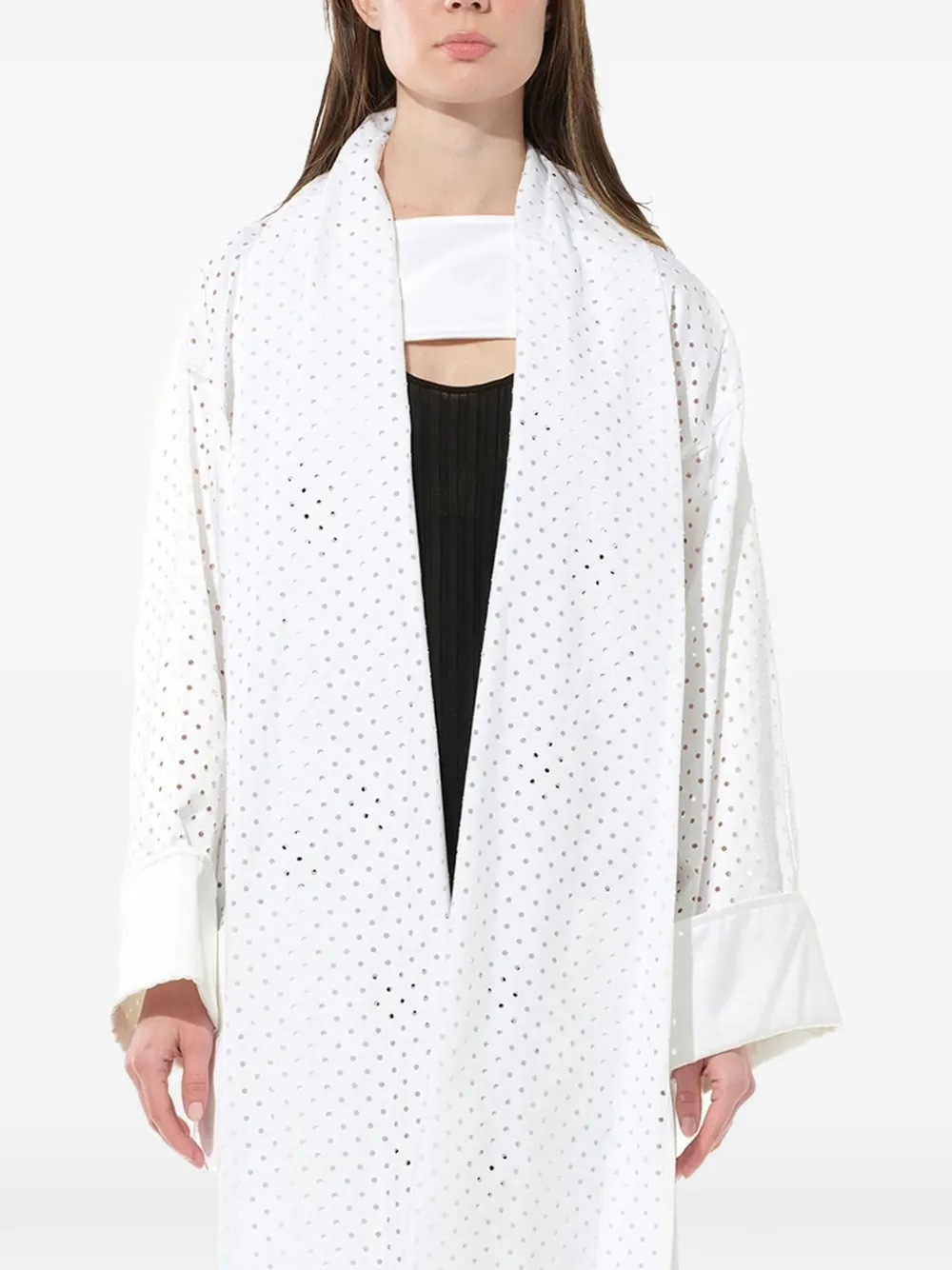 PUCCI Cappotto oversize - Bianco