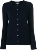 N.Peal cashmere round neck cardigan - Blue