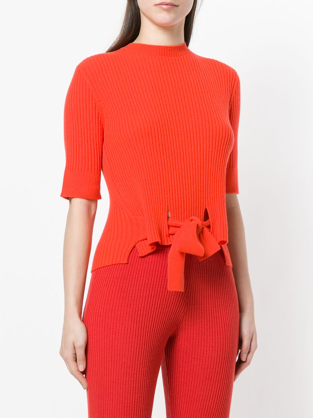 Shop Cashmere In Love Dee Cropped Sweater In Yellow