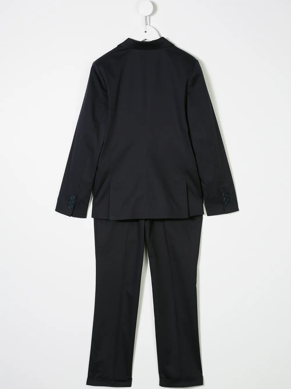 Emporio Armani Kids formeel tweedelig pak Blauw
