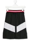 Givenchy Kids pleated mesh skirt - Black