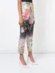 Josie Natori بنطال طيور الفردوس