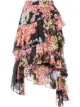 Image 1 of Josie Natori Hokkaido Blossom tiered skirt