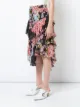 Josie Natori Hokkaido Blossom tiered skirt