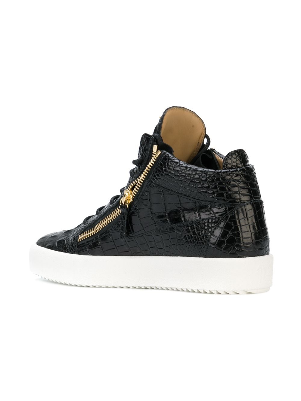 Giuseppe Zanotti Crocodile Embossed Kriss Sneakers - Farfetch