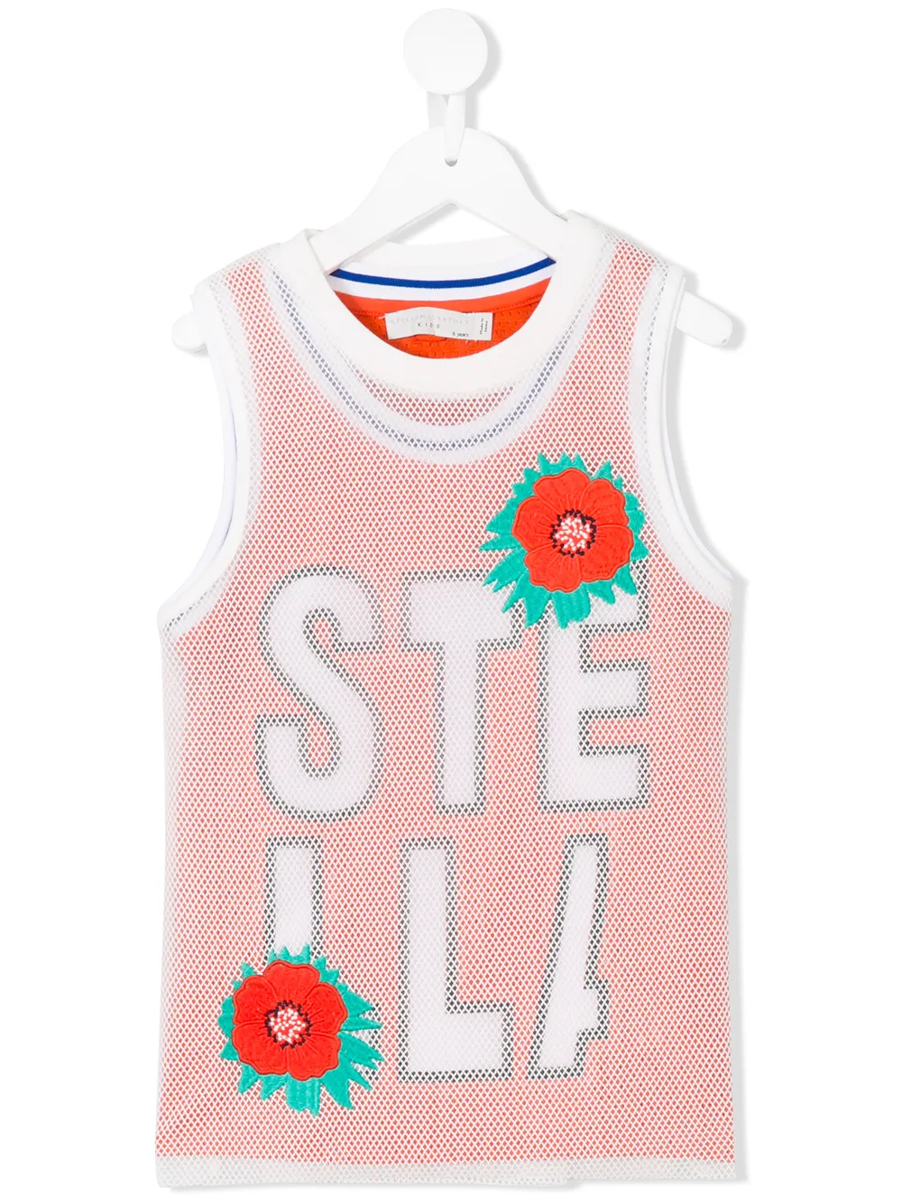 Stella McCartney Kids комплект топов без рукавов с логотипом Stella McCartney Kids комплект топов без рукавов с логотипом