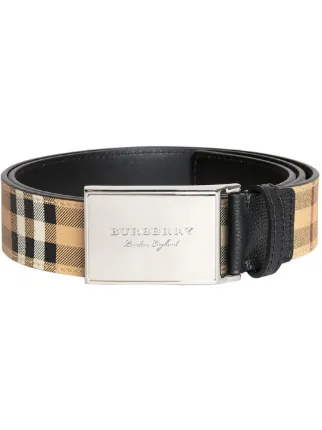 burberry haymarket check belt