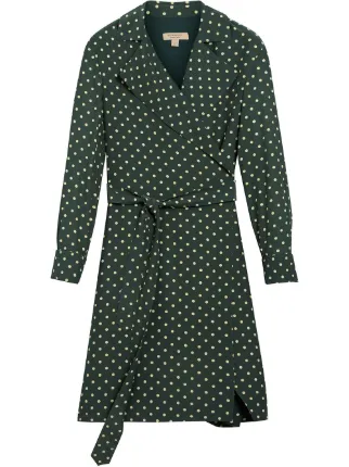 Burberry polka shop dot dress