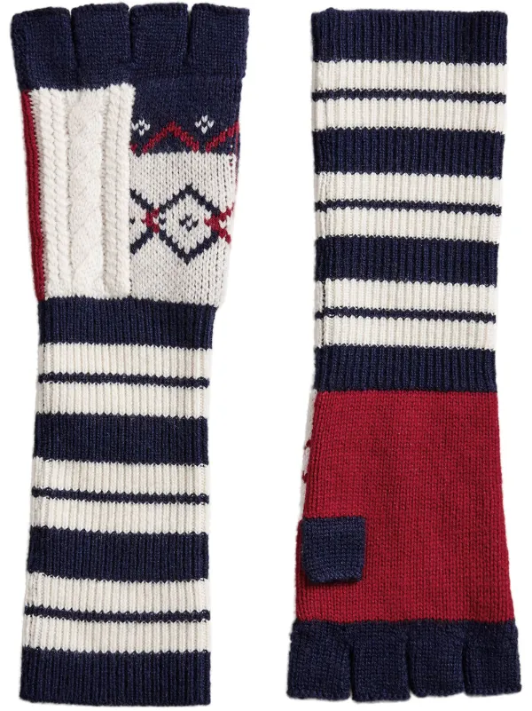 burberry fingerless gloves