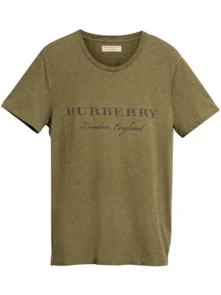 Burberry Logo Print T-shirt - Farfetch