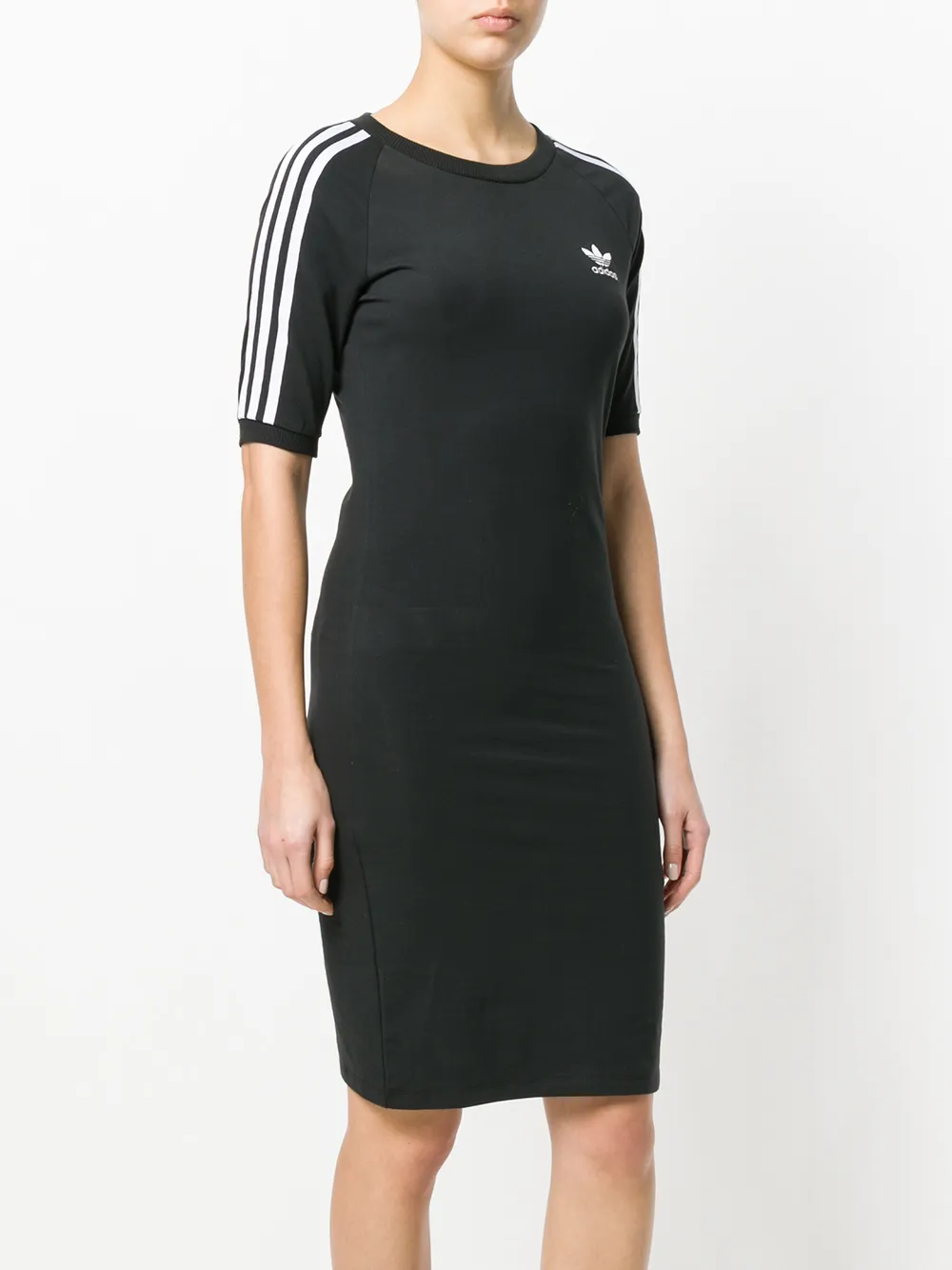 adidas Originals 3-stripes jurk Zwart