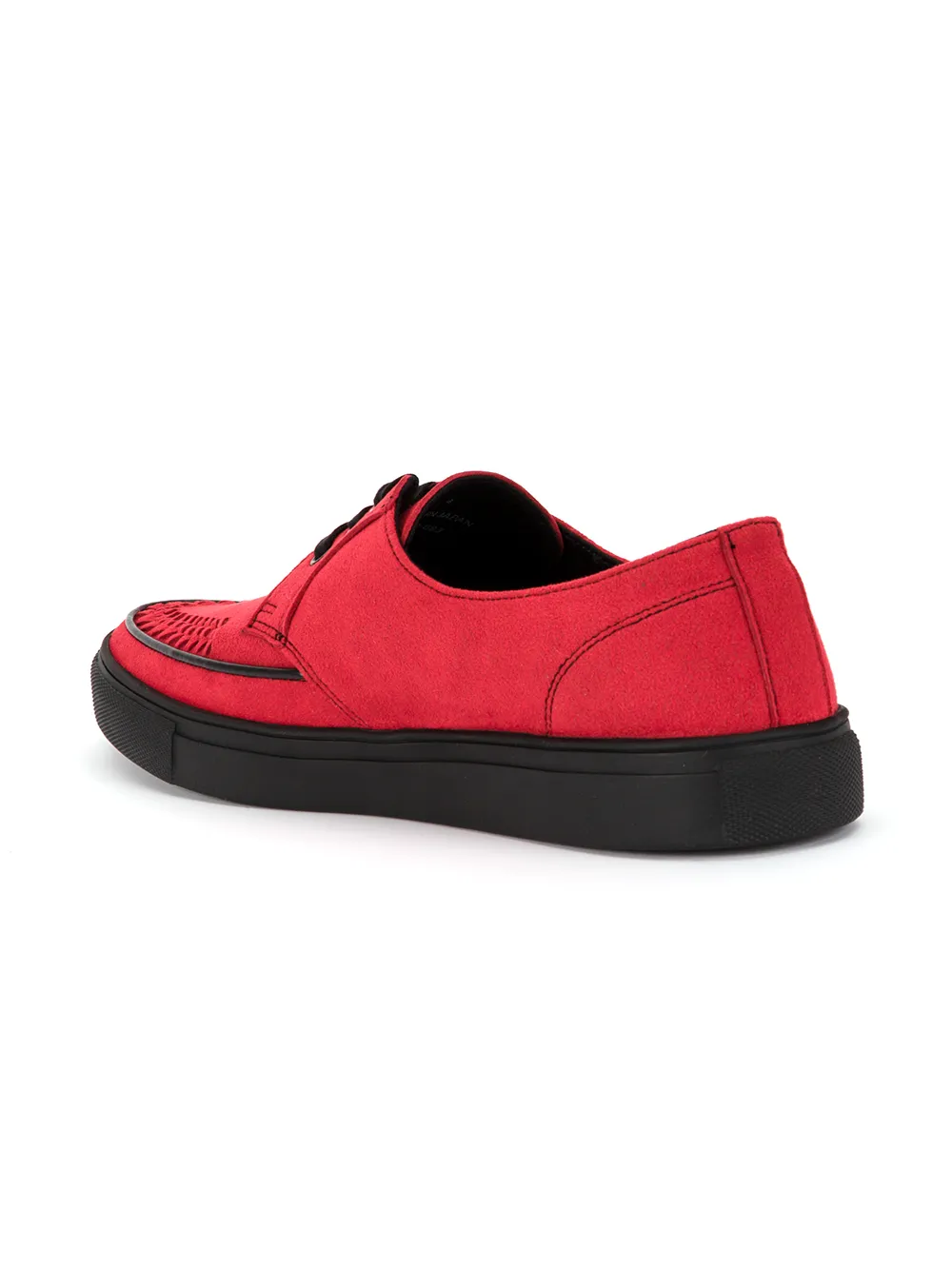 Yohji Yamamoto Woven Toe Detail Sneakers - Farfetch