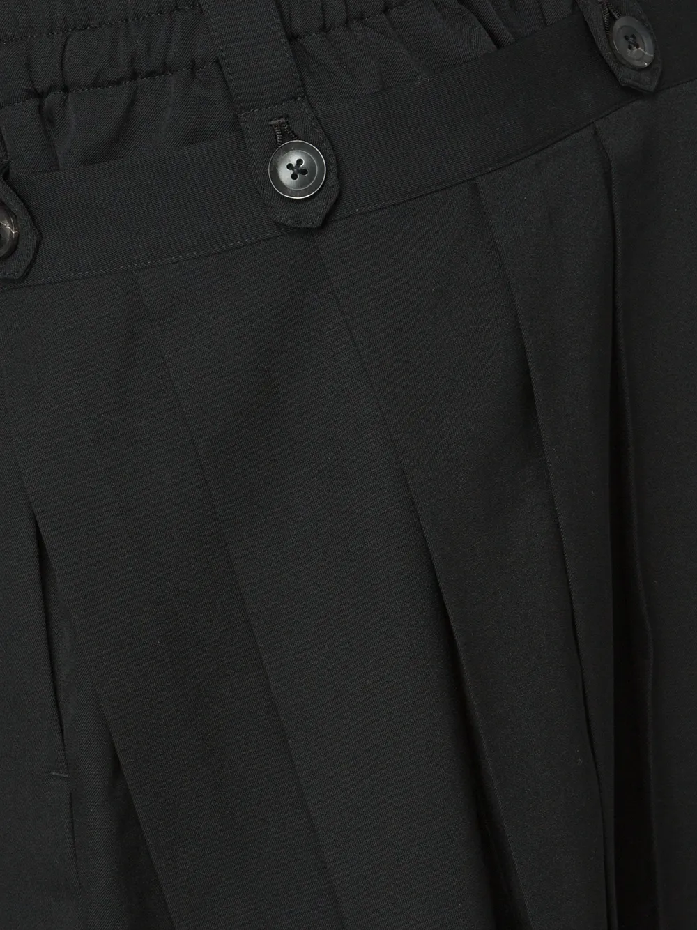 Yohji Yamamoto cropped chino's Zwart