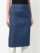 Fendi pinstripe midi skirt