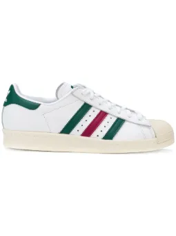 Tênis de couro 'Adidas Originals Superstar 80s'