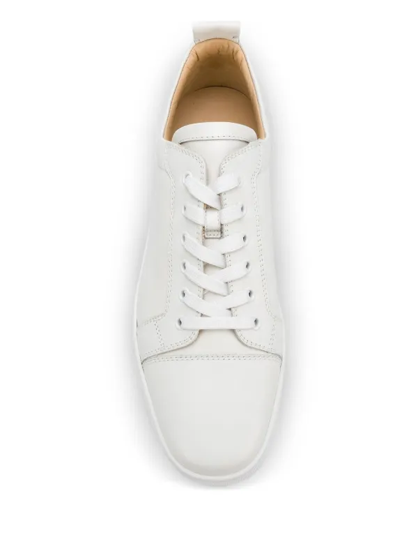 【関税負担】 CHRISTIAN LOUBOUTIN LOW-TOP SNEAKERS Louis Junior P Pik Pik Strass - Sneakers - Metallic suede