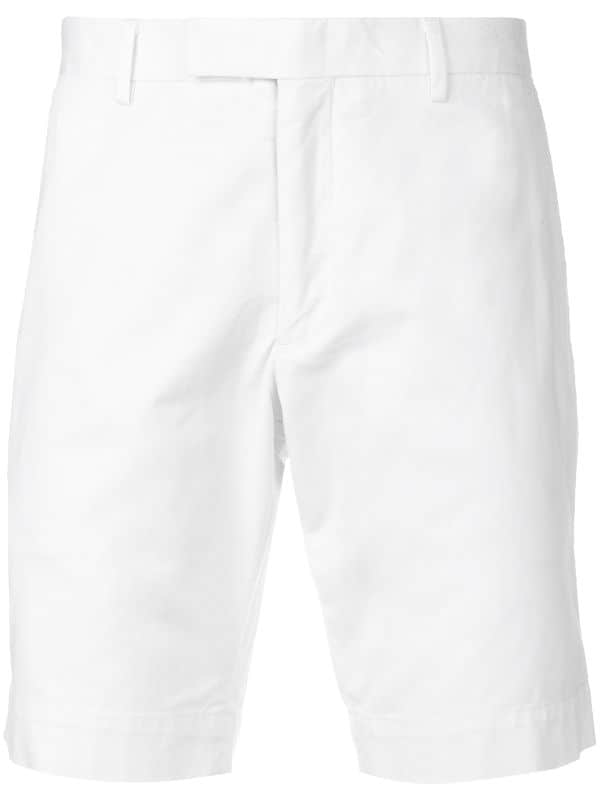 chino white shorts