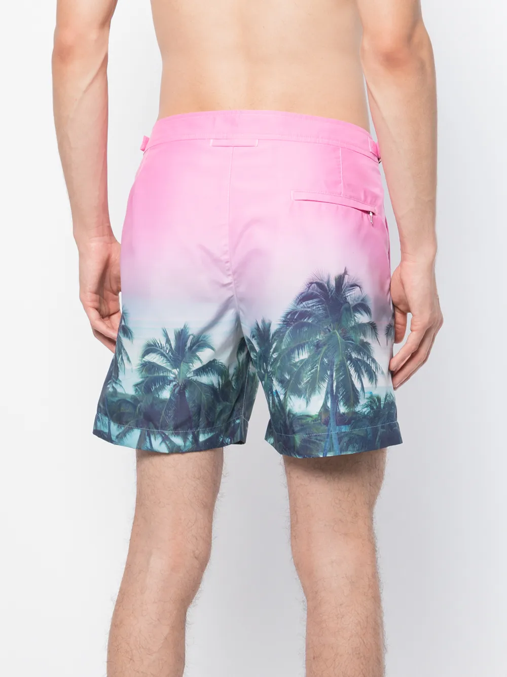 Orlebar Brown korte broek met print Roze