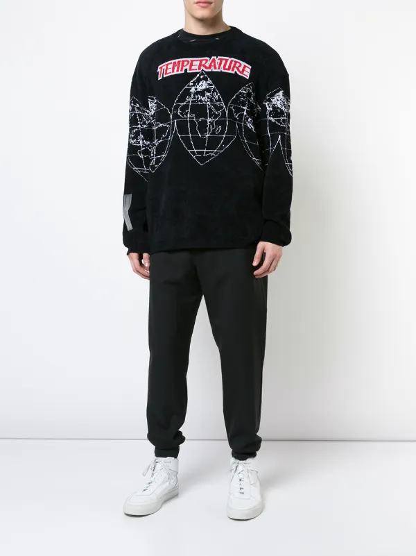 off white temperature sweater