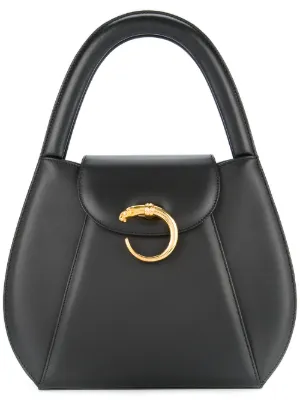 Cartier Vintage Bags For Women Farfetch Cartier Panther Logo Handbag