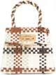 الصورة 1 من Salvatore Ferragamo Pre-Owned حقيبة جانشيني intrecciato بمقبض علوي