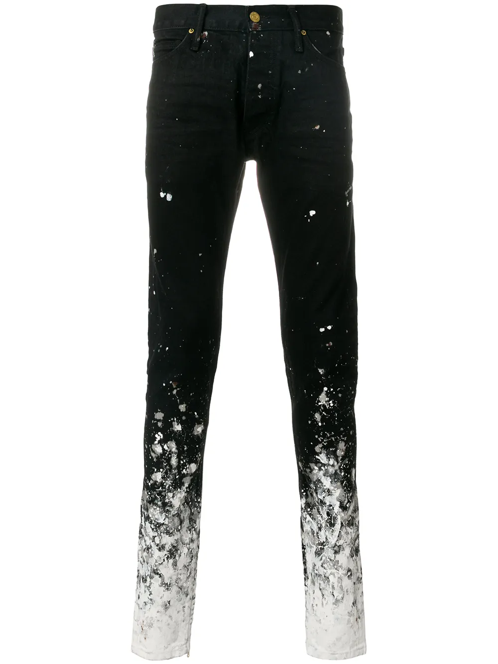 Fear Of God paint detail jeans | Black | Image 1