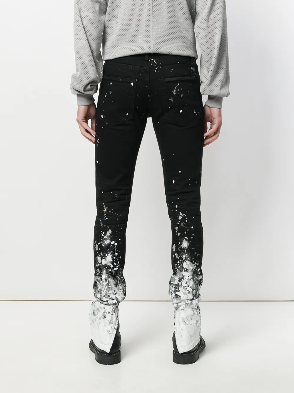 Fear Of God jeans met verfdetails Zwart