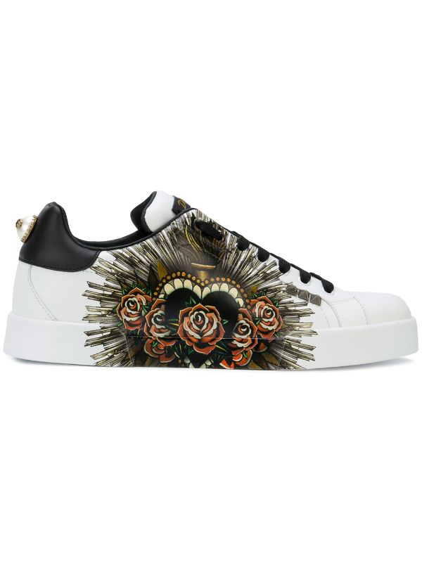 Shop white Dolce \u0026 Gabbana Sacred Heart 