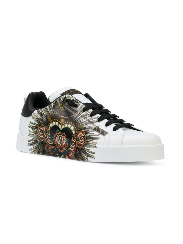 dolce and gabbana heart sneakers