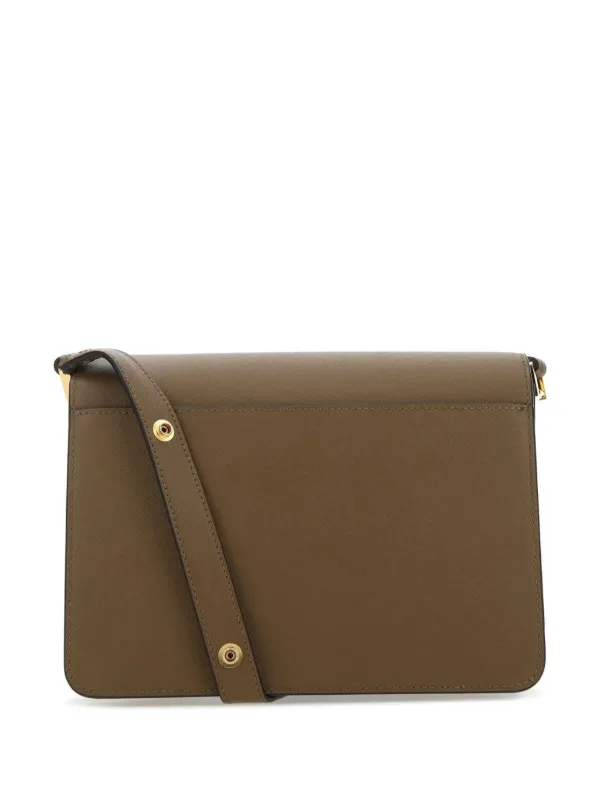 Marni Trunk Shoulder Bag Brown FARFETCH AO